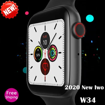 

GSS IWO 8 Lite Bluetooth Call Smart Watch ECG Heart Rate Monitor W34 Full Touch Screen Smartwatch for Android iPhone PK IWO 8 10