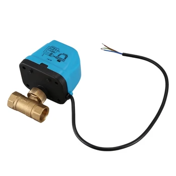 

24 VAC Dn15 Electric Two-Way Valve Three-Wire Two-Control One-Control Mini Electric Ball Valve