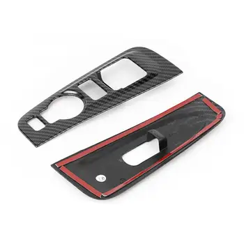 

2pcs Window Armrest Trim Cover Carbon Fiber Style ABS Fits for Hyundai Grand Starex H1 2019 Car Accessories Interior