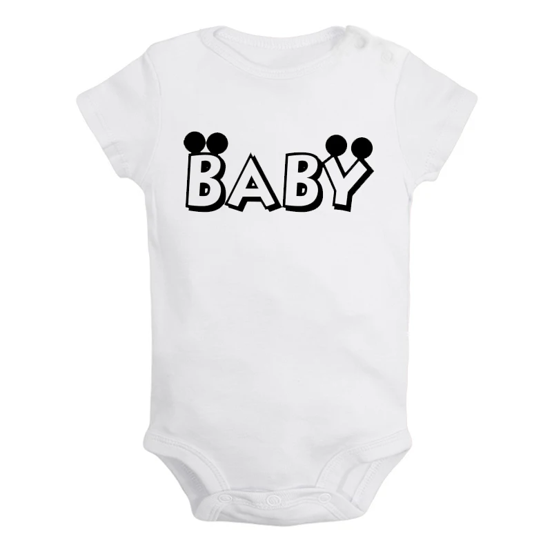 ifBaby2734W Одежда для маленьких мальчиков и девочек 1 год на первый день рождения комбинезон с короткими рукавами хлопок подарок - Цвет: ifBaby2734W
