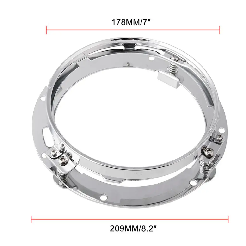 7inch Headlight Ring Mounting Bracket for Harley Motorcycle Trim