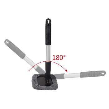 

Window Cleaner Long Handle Car Wash Brush Dust Car Care Windshield Shine Long handle pivoting head convenient WIpe Snow Fog
