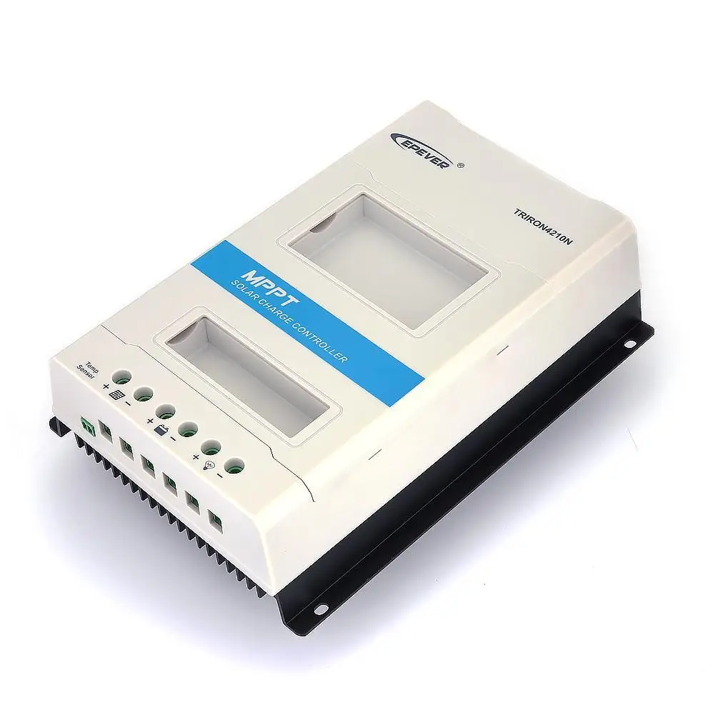 

12/24V Solar Controller With Dual USB Ports Charger Regulator 10/20/30/40A MPPT Solar Charge Controller