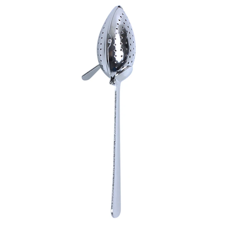 Hot Sale Stainless Steel Tea Infuser Strainer Spoon Loose Leaf Filter Herbs Spice NEW!