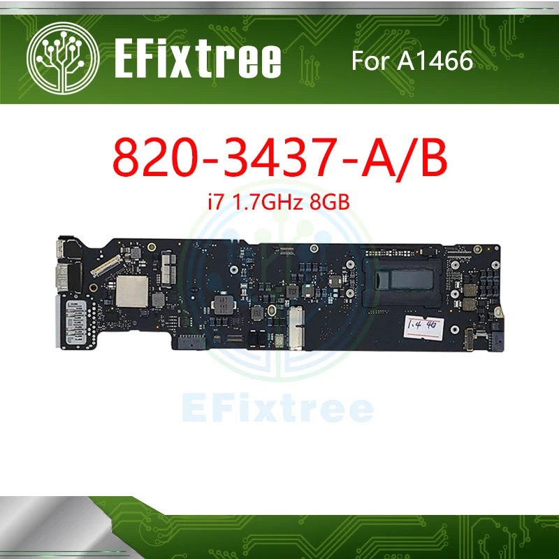 Протестированная материнская плата 820-3437-A 820-3437-B A1466 для MacBook Air 13 &quotA1466 1 7 ГГц i7 8 ГБ