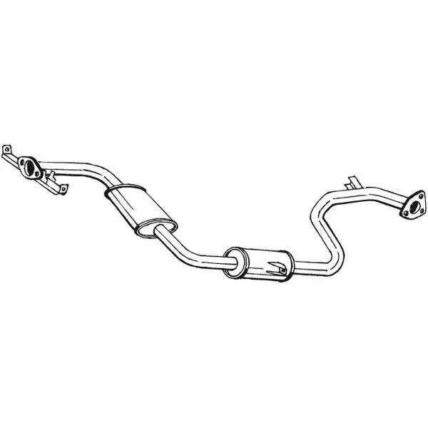 Резонатор MITSUBISHI SPACE RUNNER 1.8/2.0TD 91-99 BOSAL 283-077