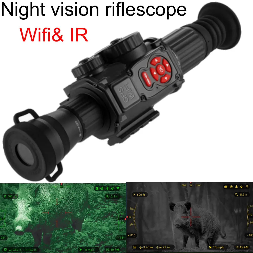 Digital Night Vision Riflescope Trail Optics Scope Night aiming Digital Wifi & IR Camera Hunting Telescope Tactical NV monocular|Оптические прицелы| | АлиЭкспресс