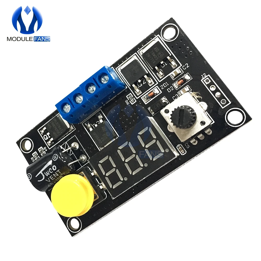 DC 6 V 30 12V 24V 8A LED Регулируемый с цифровым светодиодным дисплеем контроллер скорости