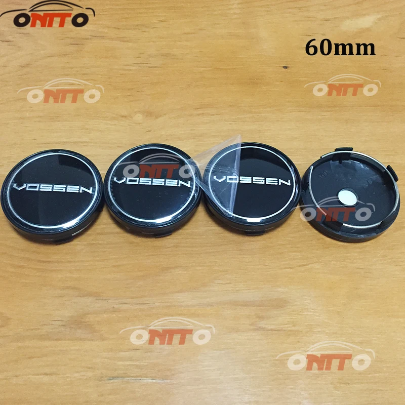 

Good quality 20pcs/lot Wheel Center Cap 56mm 60mm for vossen Wheel Center Hub Cap Badge car emblem car styling auto accessories