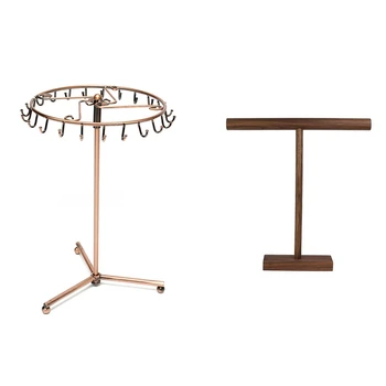 

2 Pcs Braclets Display Holder Organizer Jewelry Display Holder, 31X 20cm & 30.5 X 33.5cm