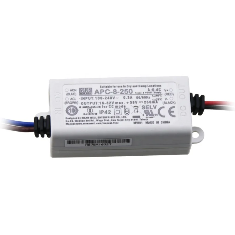 [Seven Neon]MEAN WELL APC-8-250 APC-8-350 APC-8-500 APC-8-700 LED Driver High effection Single Output Switching Power Supply