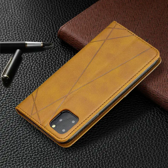 Роскошный кожаный чехол в клетку для iPhone 11, iPhone 11 Pro Max, чехол-кошелек Etui для iPhone 11 Pro, чехол для iPhone11 11Pro, чехол