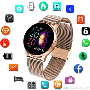

Sports Smart Watch ECG Men Woman Smartwatch Full Touch Mens Smart WristWatch Android IOS Ladies Fitness Tracker Waterproof Watch