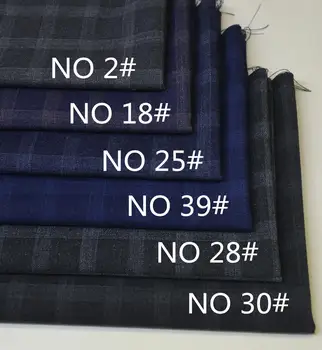 

2019-2020 new worsted wool suit fabric, plaid fabric, men's and women's business suit fabric, fashionable trouser dress fabric