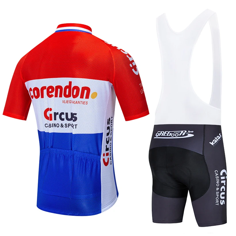 NL белый Corendon цирк Велоспорт Джерси 20D велосипед брюки костюм мужские летние быстросохнущие pro велосипедные рубашки Maillot Culotte одежда