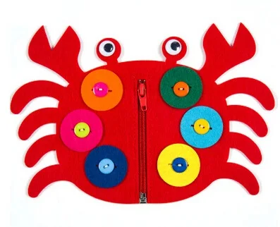 DIY креативное обучение ручной работы мультфильм ткань ручная сумка художественные игрушки для детей Детская игрушка Knutselen Kinderen - Цвет: DIY Art Craft