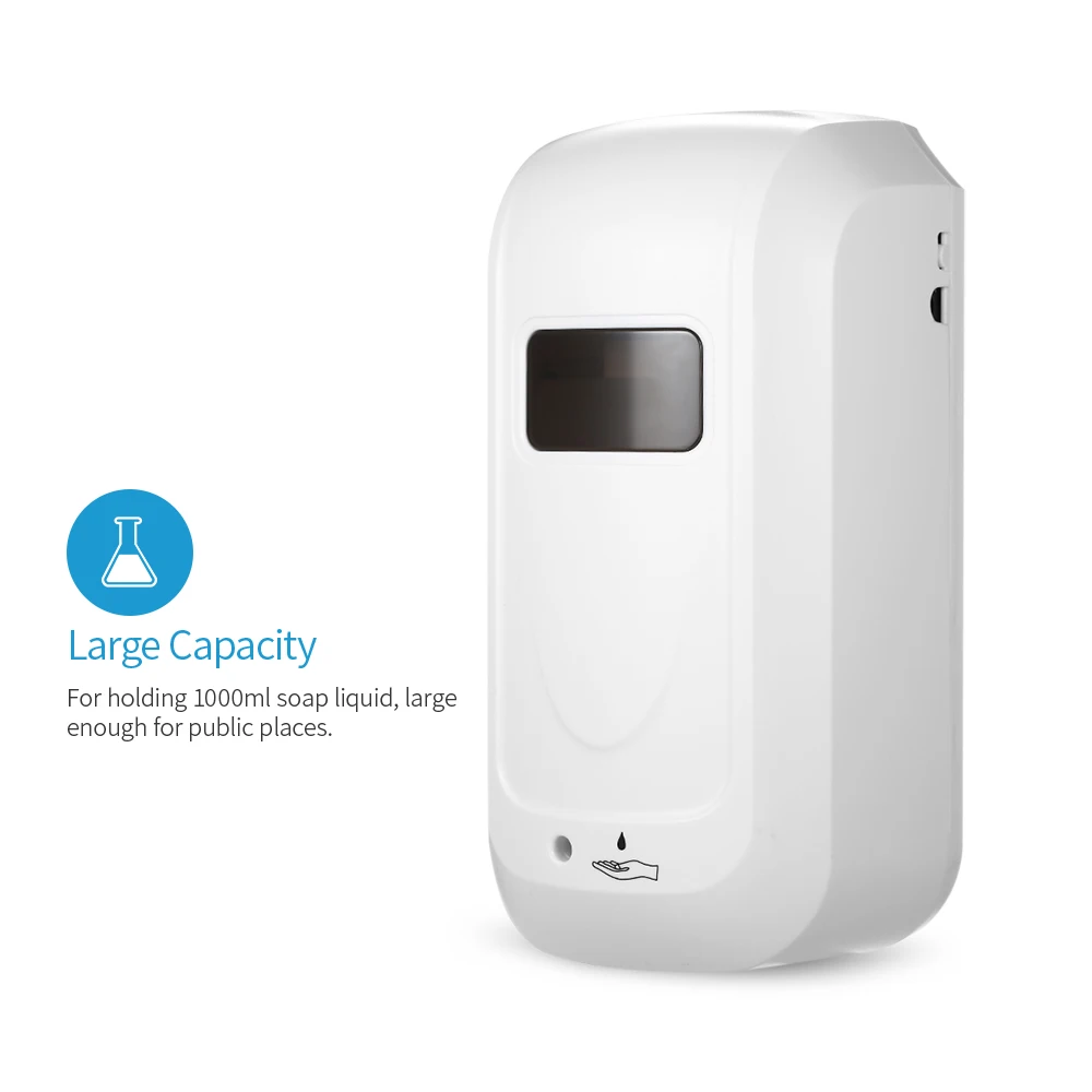 

Hot New 1000ml Automatic Liquid Soap Dispenser Smart Sensor Touchless Sanitizer Dispensador for Kitchen Bathroom Soap Dispenser