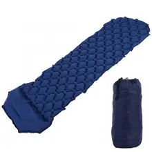 Портативный Открытый легкий походный Коврик Надувной Спальный Коврик для одного человека утолщенный влагостойкий коврик для наружного кемпинга