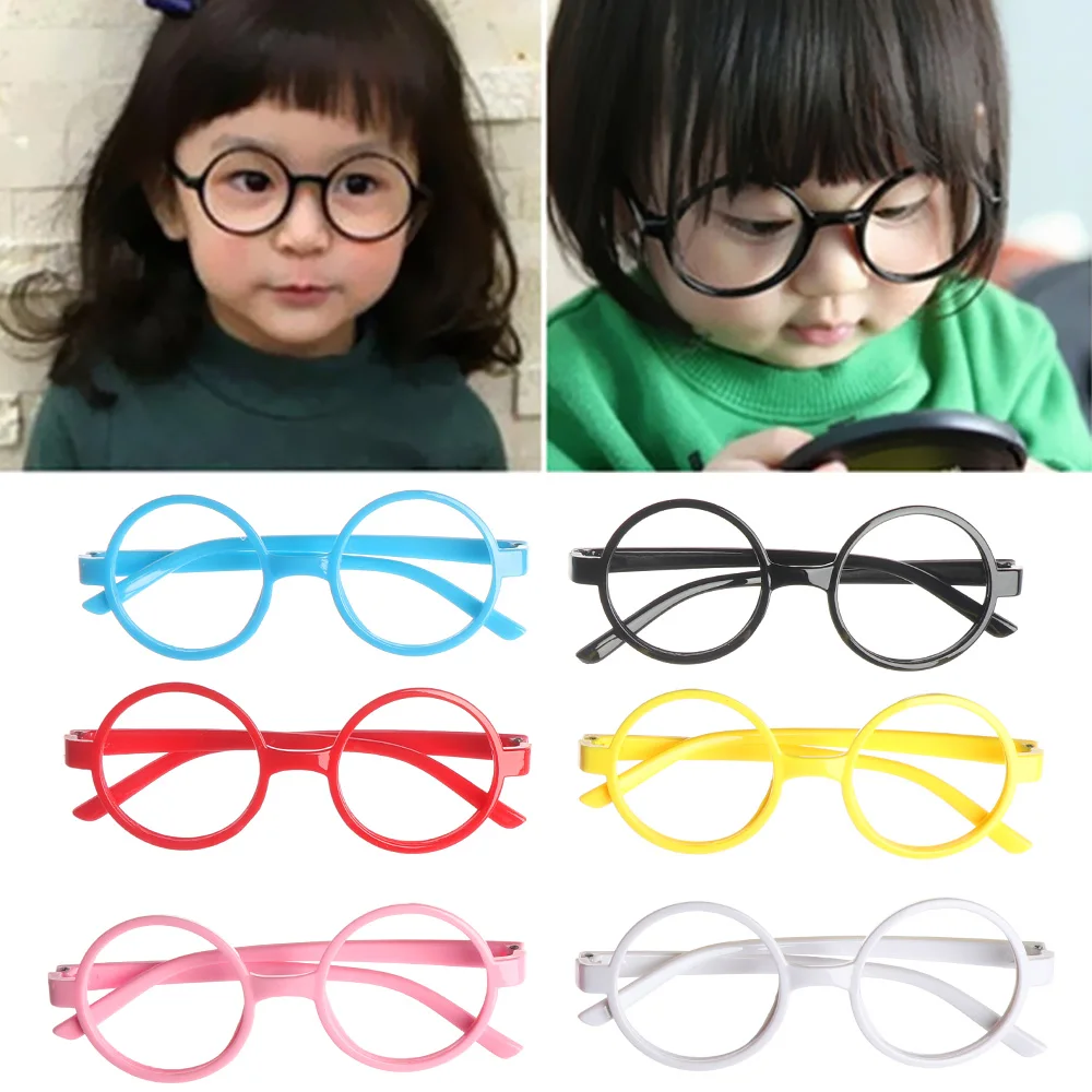 Buena Compra Gafas redondas pequeñas decorativas para niños, accesorios de fotografía para estudio de fotografía, accesorios de ropa para bebés recién nacidos, 1 ud. 7WJoRKw7qEg