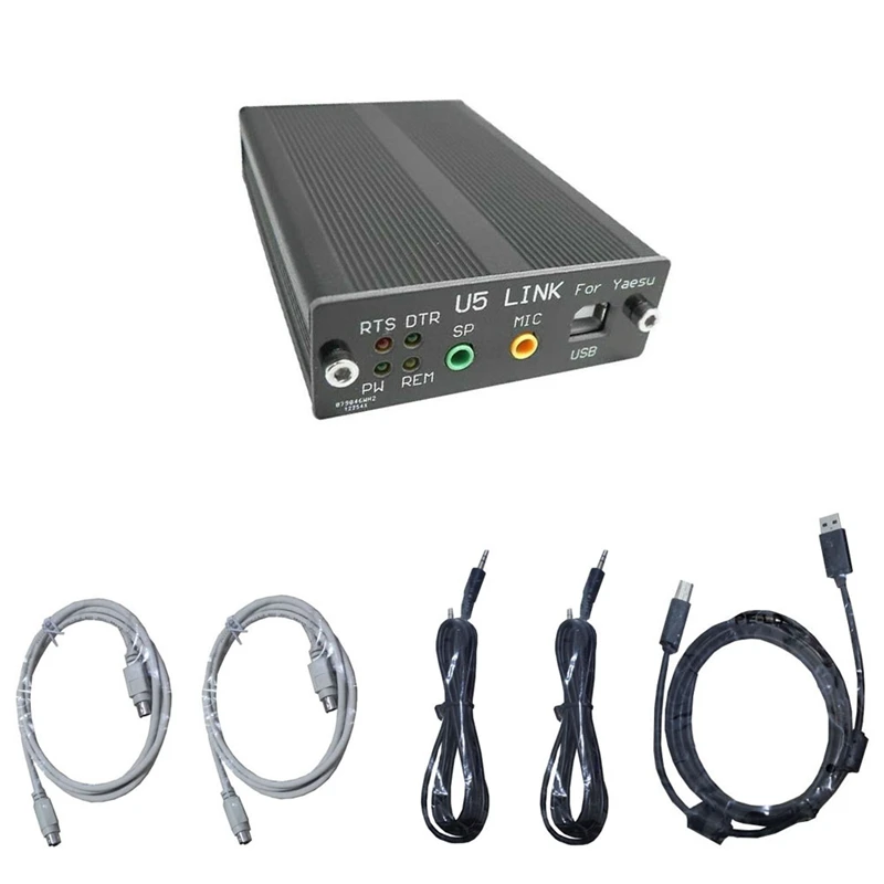 Promotion! U5 LINK Linker Adapter Radio Connector For YAESU FT-818 FT-817ND 857D 897D CAT CW Data SQL CTS | Строительство и