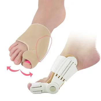 

2Pair/Set Toe Separator Bunion Corrector Big Bone Thumb Adjuster Hallux Valgus Correction of the Thumb Feet Care Pedicure Tools