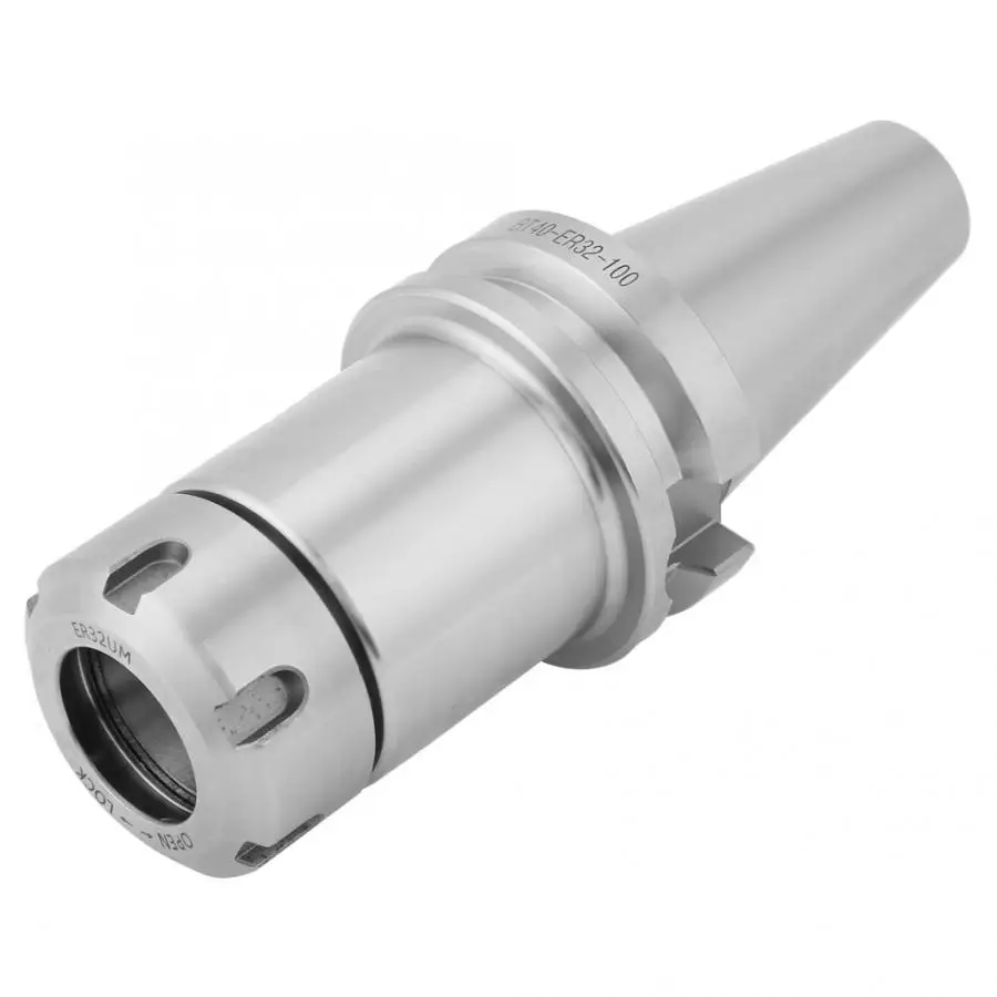 Держатель инструмента BT40-ER32-100 высокоскоростной стальной цанговый патрон Держатель CNC фрезерный токарный шпиндель инструмент настенный держатель