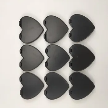 

50-100pcs concave Grooved heart Mirrors blank mobile phone folding stretch bracket Phone Holder