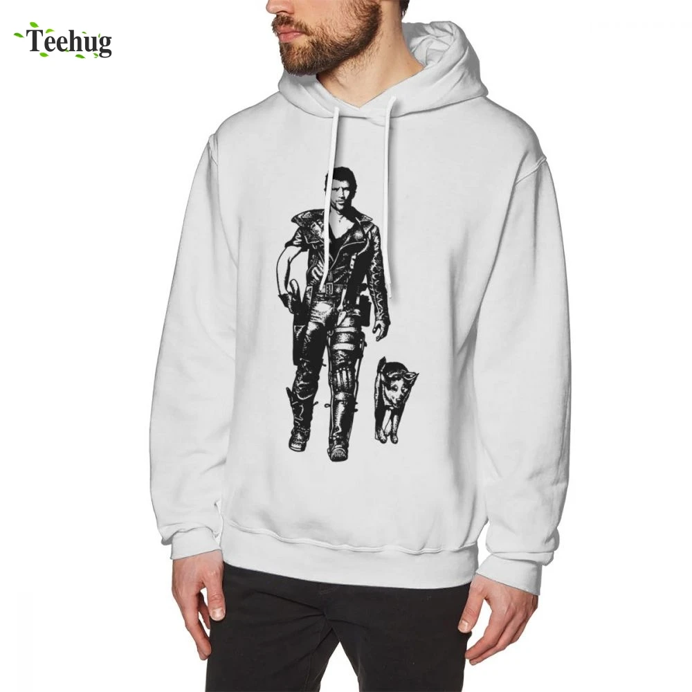 

Madmax Mad Max Road Warrior Dog Sweatshirt MenMan Casual long sleeve Organic Cotton Hoodies Top design