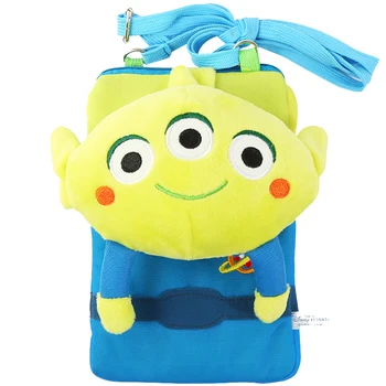 

New Toy Story Woody Buzz Lightyear Alien Lots-O'-Huggin Girls Kids Plush Coin Purse Kids Stuffed Messenger Bag For Children