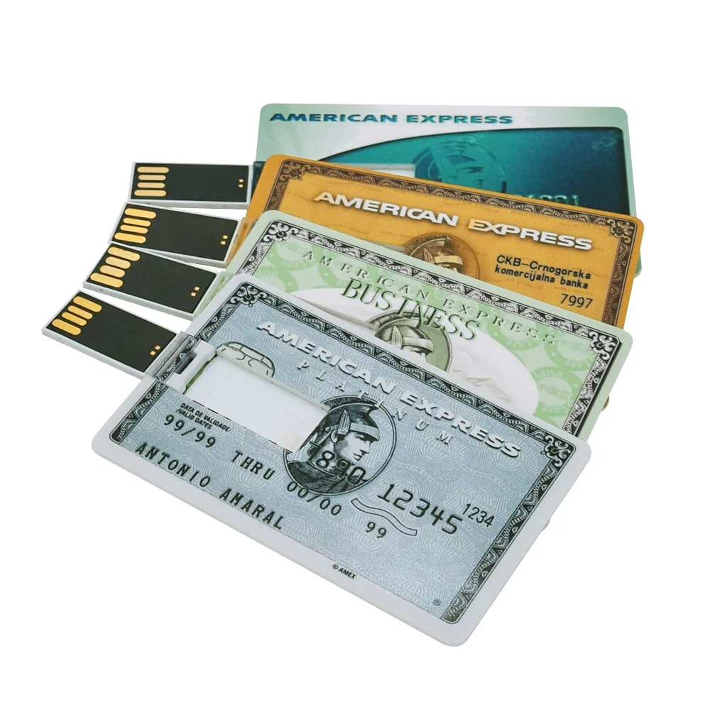 Карта памяти Usb флеш накопитель 32 ГБ 4 HSBC American Express Кредитная карта Master Visa USB 2 0 64 Гб
