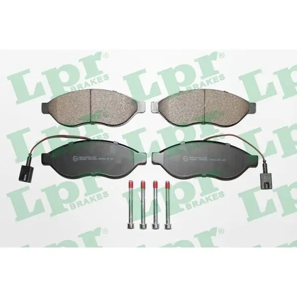 Колодки тормозные CITROEN JUMPER/FIAT DUCATO/PEUGEOT BOXER R16"