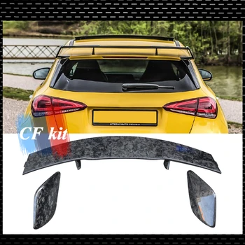 

AMG Style Rear Trunk Spoiler Wing Lip Forging Carbon Fiber For Mercedes-BENZ A CLASS W177 2019 UP Car Styling
