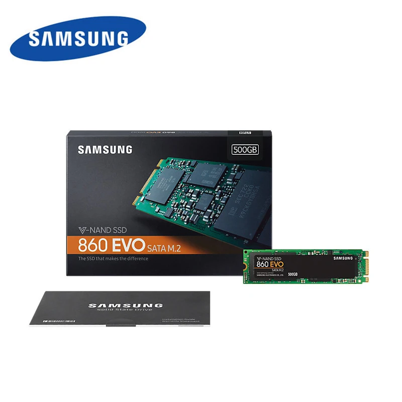 SAMSUNG SSD 860 EVO M.2 2280 TLC HDD 250GB 500GB 1 ТБ Внутренний твердотельный накопитель для ноутбука