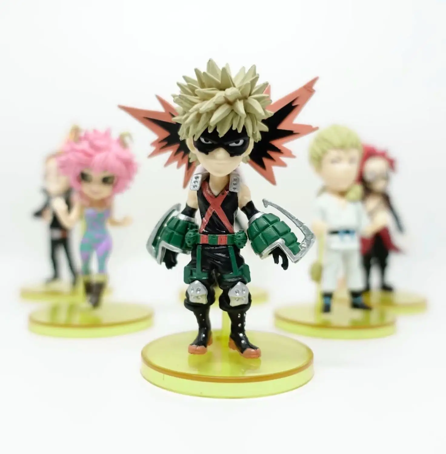 My Hero Academia Midoriya Izuku Bakugou Katsuki бок Todoroki Shoto фигурка аниме ПВХ Новая коллекция фигурок