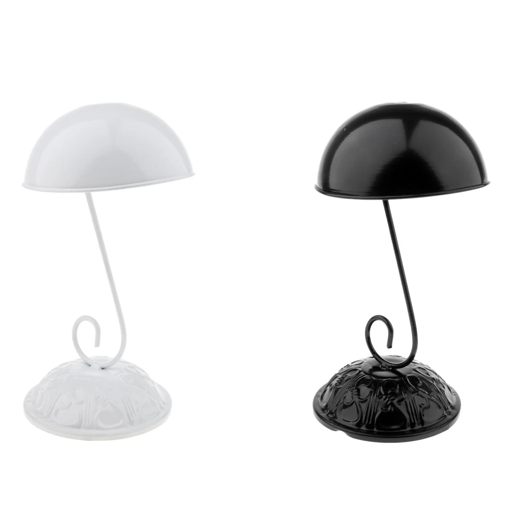 2PCS Retro Hat Wig Display Holder Baseball Sports Caps Storage Organizer Stand Rack