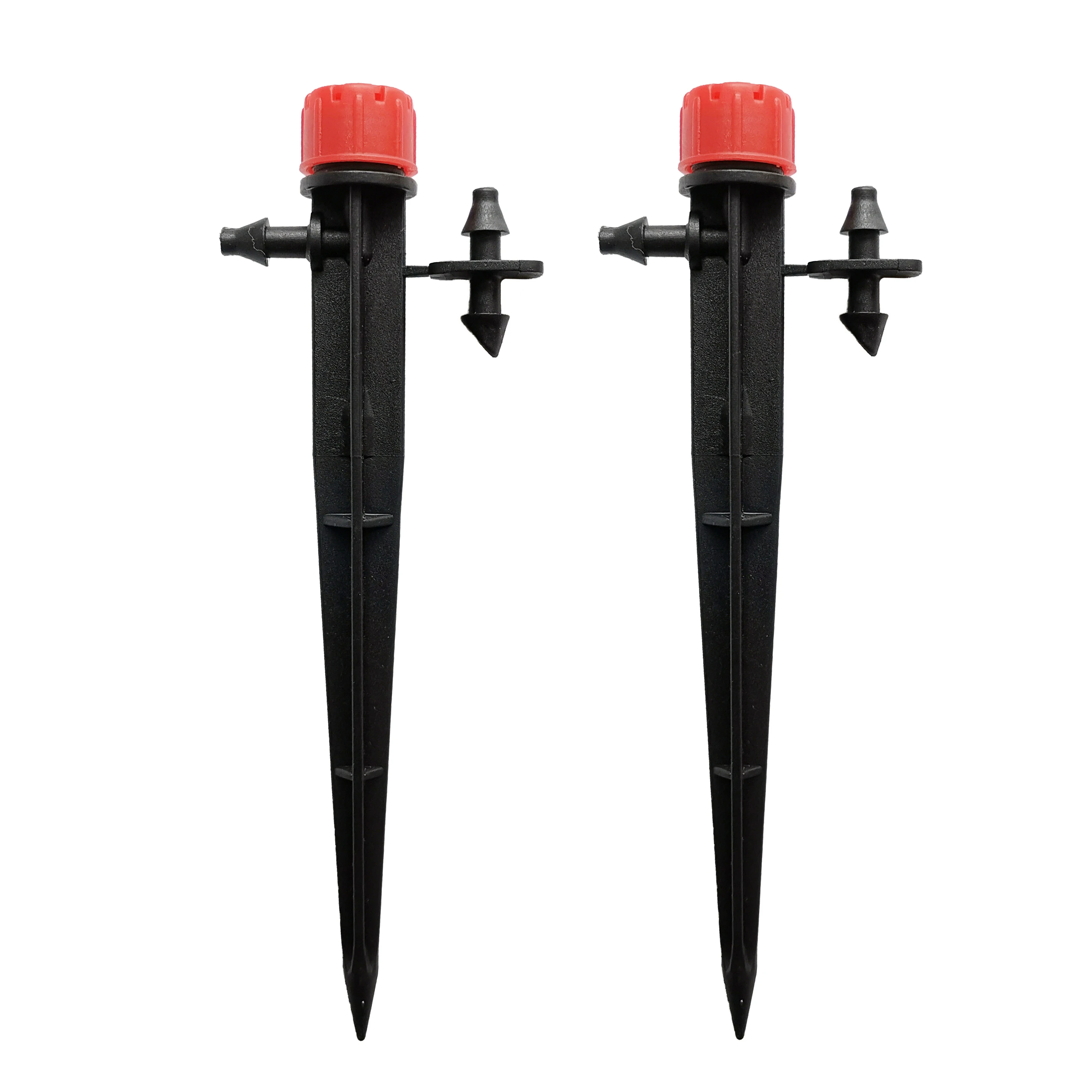 

10Pcs Micro Irrigation 360 Degrees Adjustable 8 Holes Drippers Garden Agriculture Watering System Stake Sprinkler