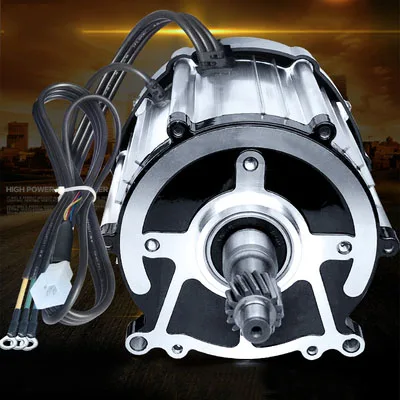 

DC48/60/72V1800W3200RPM Differential brushless motor,electric bldc engine,5 holes 16 teeth,machine tools,DIY Accessories motor