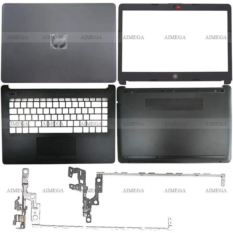 

For HP 14-CM 14-CK 240 245 246 G7 Laptop LCD Back Cover/Front Bezel/Hinges/Palmrest/Bottom Case L44056-001 L23491-001 L44057-001