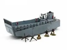 Wwii eua lcm3 barco de desembarque 1/72 diecast modelo de barco de pouso edição limitada fov