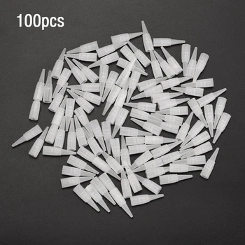 

100pcs 1R 3R 5R Disposable Tattoo Tips Tattoo Caps Permanent Eyebrow Needles Caps Tips for Eyebrow Accessories Needles Machine