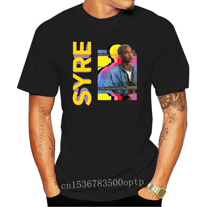 Jaden Smith Syre Design T Shirt Jaden Smith Hiphop Music Creative Smith Pop Rap Lit Fan Colorato