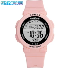 

SYNOK Children Watches 50M Waterproof Digital Watch LED Alarm Date Casual Sports Kids Students Wristwatch Boy Girl Gifts Relógio