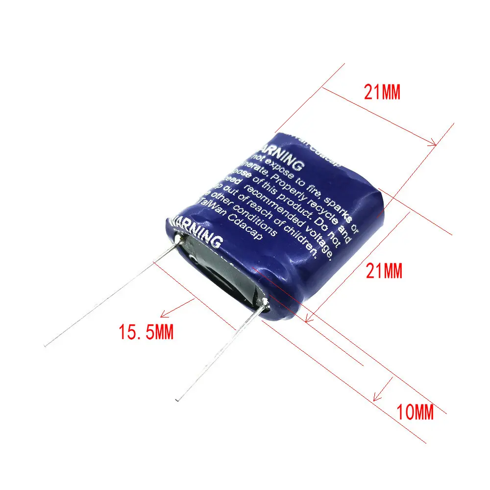 1 шт. 5,5 V 2.5F 5.5V2.5F супер конденсатор фарад конденсатор комбинированного типа