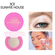 3CE Eunhye House Eyeshadow 6 Цветов Блеск Глаза Жемчужная Пластина Длительный Порошок Мерцания Водонепроницаемый Легко Носить