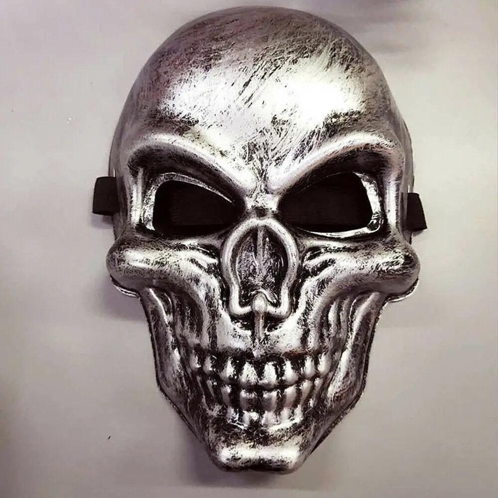 5 Skull Полнолицевая череп маска Скелет Череп Призрак Хэллоуин вечерние изысканные нарядные аксессуары - Цвет: 5 Skull