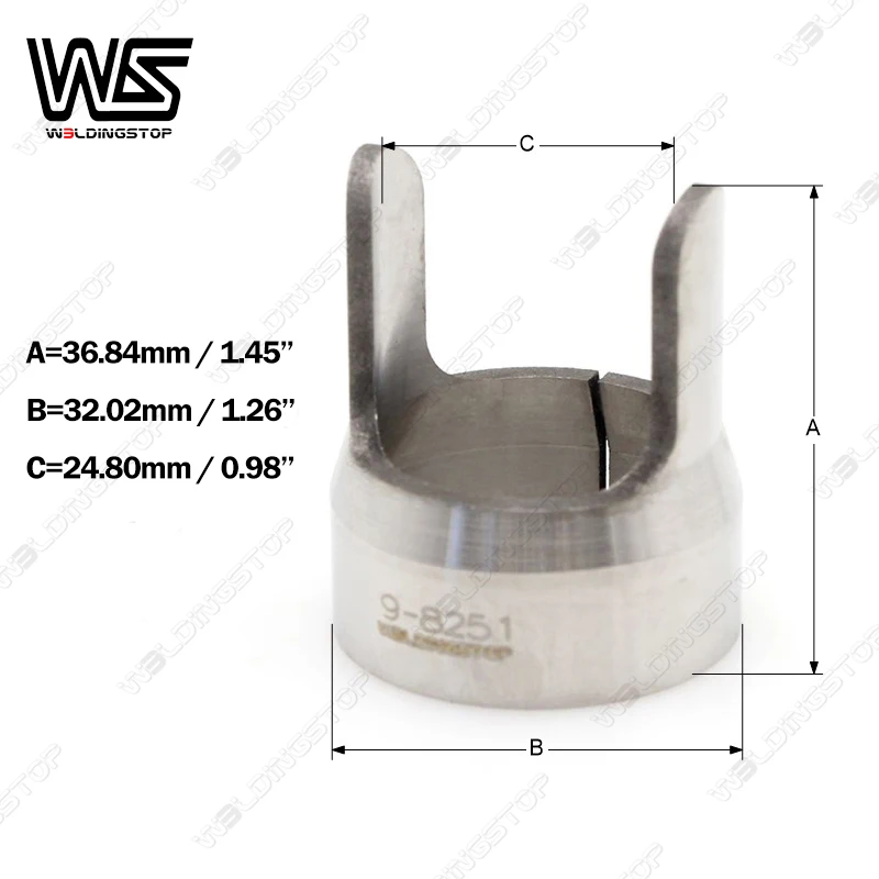 RIVERWELD 9-8207 Punta al plasma 40AMP Drag OTD Fit Dynamics Termal Dynamics SL60/SL100 Torcia per taglieri al plasma 10pk