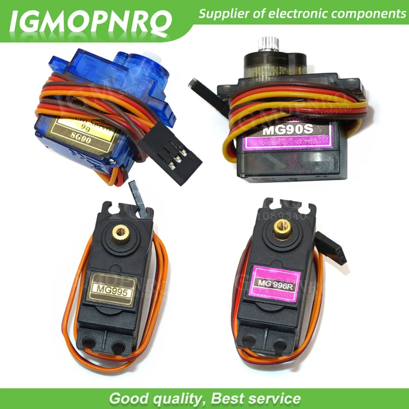 

1PCS SG90 MG90S MG995 MG996 Servo Metal Gear for Model Helicopter Boat For Arduino UNO DIY