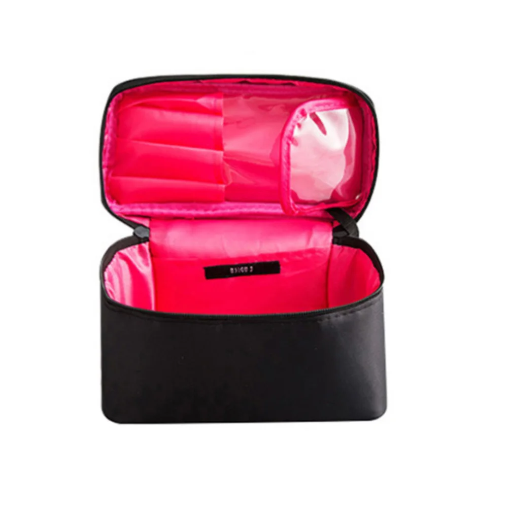 Portable Cosmetics Makeup Brushes Pen Holder Storage Handbag Travel Organizer