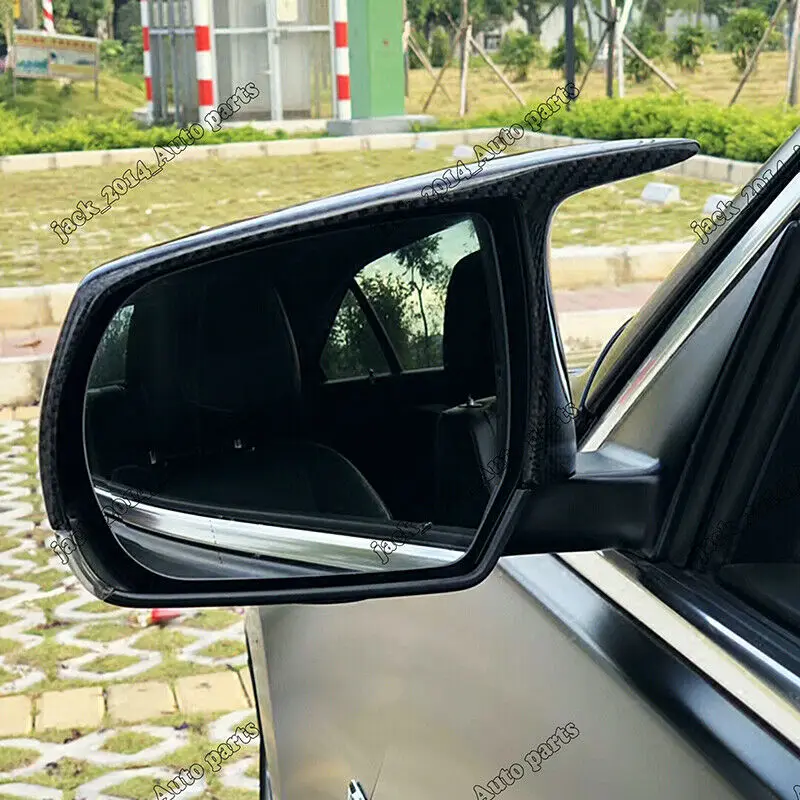 Замена для Cadillac ATS настоящая крышка зеркала заднего вида из углеродного волокна-ON