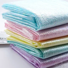 Органза волшебного цвета ткань свадебное сценическое украшение Блестящий тюль ремесло ткань материал украшение ткань 1 метр